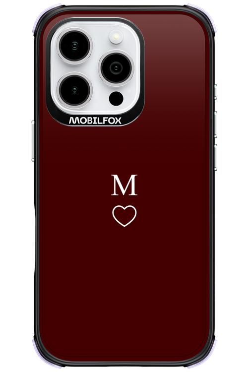 M Burgundia 2.0 - Apple iPhone 16 Pro