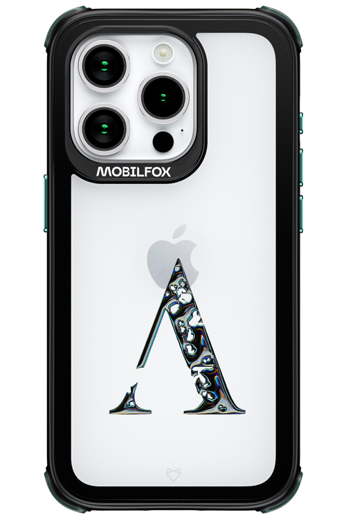 Azteca A Chrome Logo - Apple iPhone 15 Pro