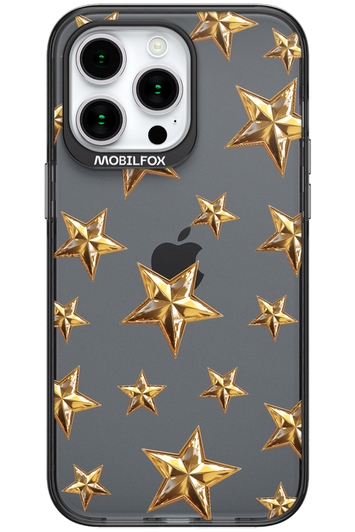 Gold Stars - Apple iPhone 15 Pro Max