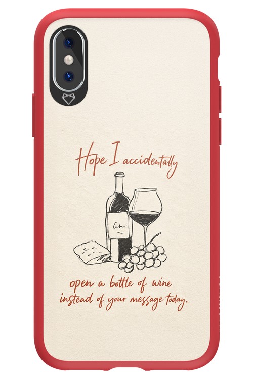 Bottle of wine 2.0 - Apple iPhone XS