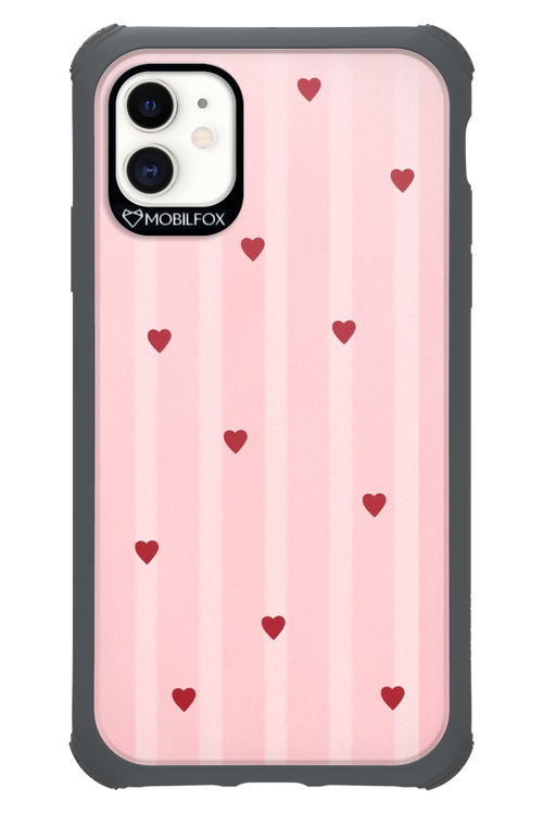 Red Little Hearts 2.0 - Apple iPhone 11