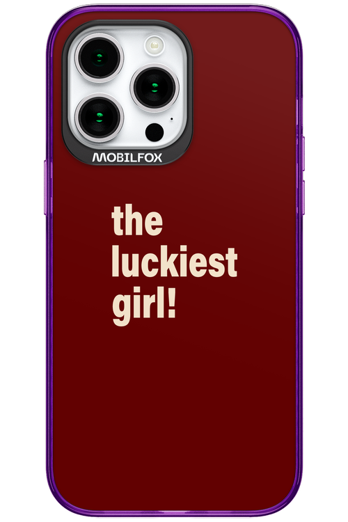 The Luckiest Girl - Apple iPhone 15 Pro Max