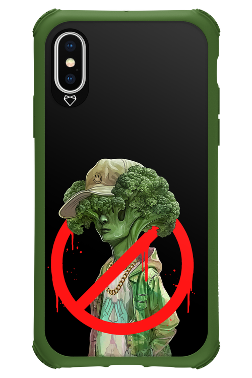 Anti Brokkoli Black - Apple iPhone X