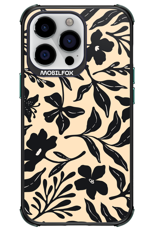 Black Flowers 2.0 - Apple iPhone 13 Pro