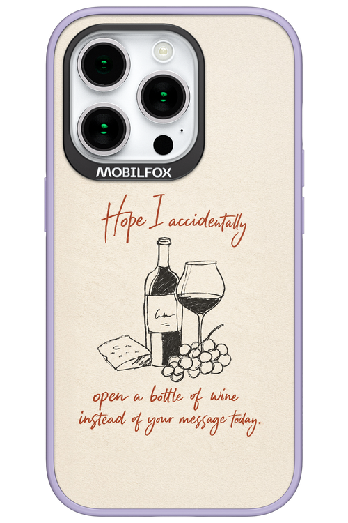 Bottle of wine 2.0 - Apple iPhone 15 Pro