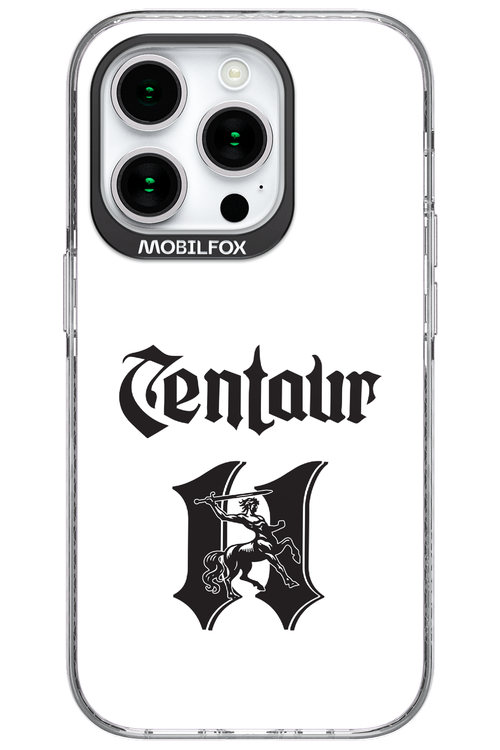 Centaur Logo White 2.0 - Apple iPhone 15 Pro