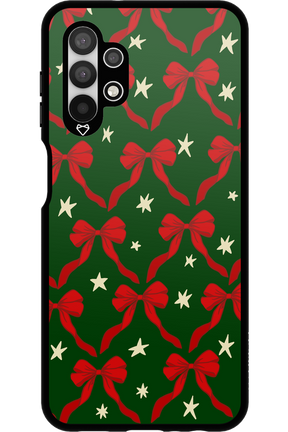 Bow & Stars (Green) - Samsung Galaxy A13 4G