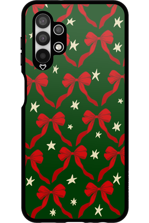 Bow & Stars (Green) - Samsung Galaxy A13 4G