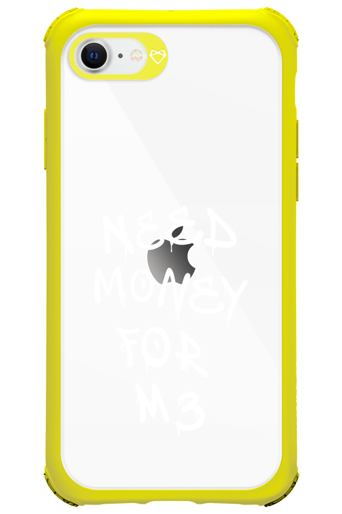 Need M3 Transparent White - Apple iPhone SE 2020