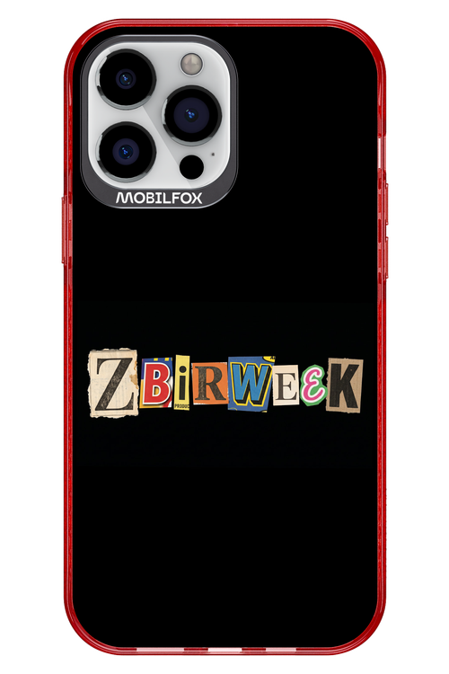 Zbirweek (black) 2.0 - Apple iPhone 13 Pro Max