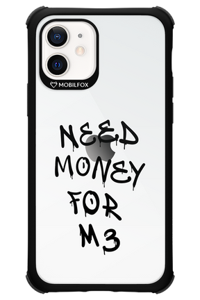 Need M3 Transparent Black - Apple iPhone 12