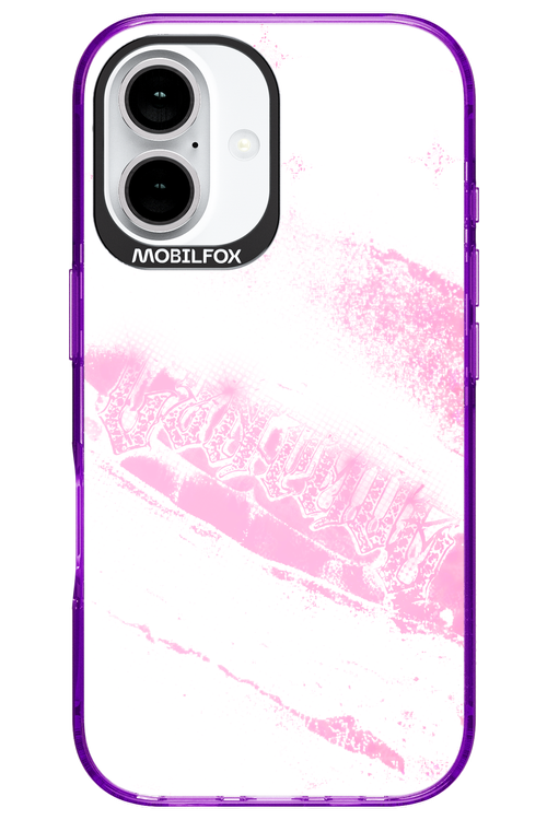 Grillz Pink White Centaur 2.0 - Apple iPhone 16