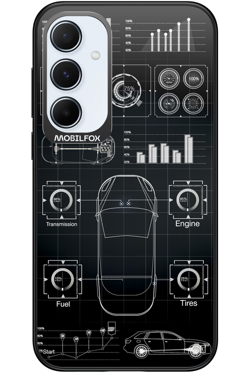 Cyber Grid 2.0 - Samsung Galaxy A55
