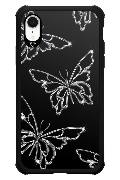 Silver Butterfly 2.0 - Apple iPhone XR