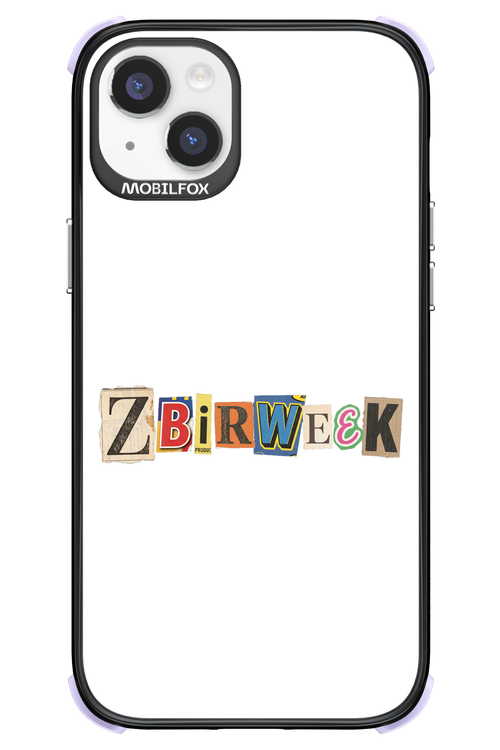 Zbirweek (white) 2.0 - Apple iPhone 14 Plus