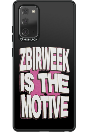 Motive (black) 2.0 - Samsung Galaxy Note 20
