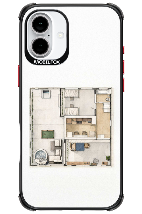 House Sketch 2.0 - Apple iPhone 16 Plus