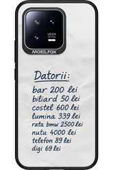 The List - Xiaomi 13