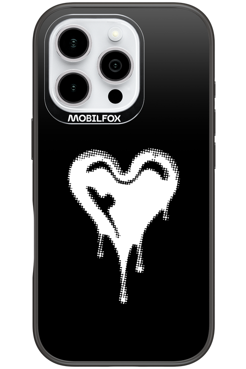 Heart Black - Apple iPhone 16 Pro
