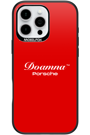 Doamna Porsche (red) - Apple iPhone 16 Pro Max