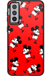 Iconic Mouse (red pattern) - Samsung Galaxy S21+