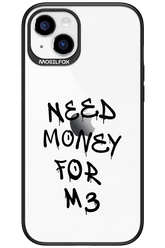 Need M3 Transparent Black - Apple iPhone 15 Plus