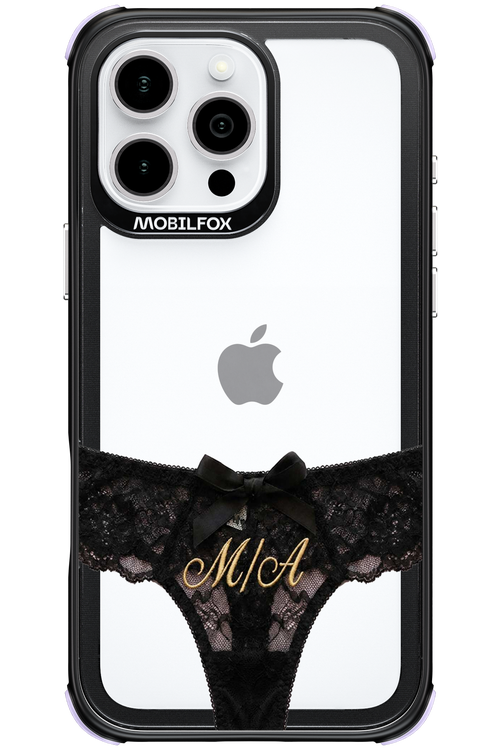 Black Panties Transparent 2.0 - Apple iPhone 16 Pro Max