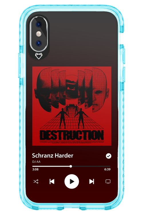 Destruction - Apple iPhone X