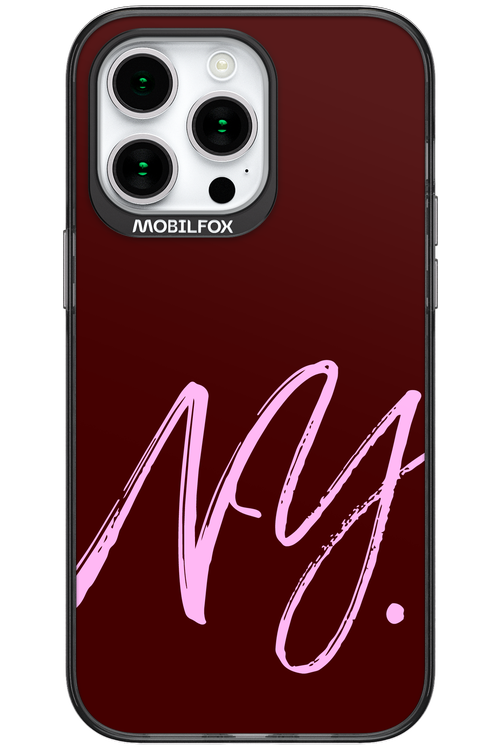 (Dark Blush) NY 2.0 - Apple iPhone 15 Pro Max