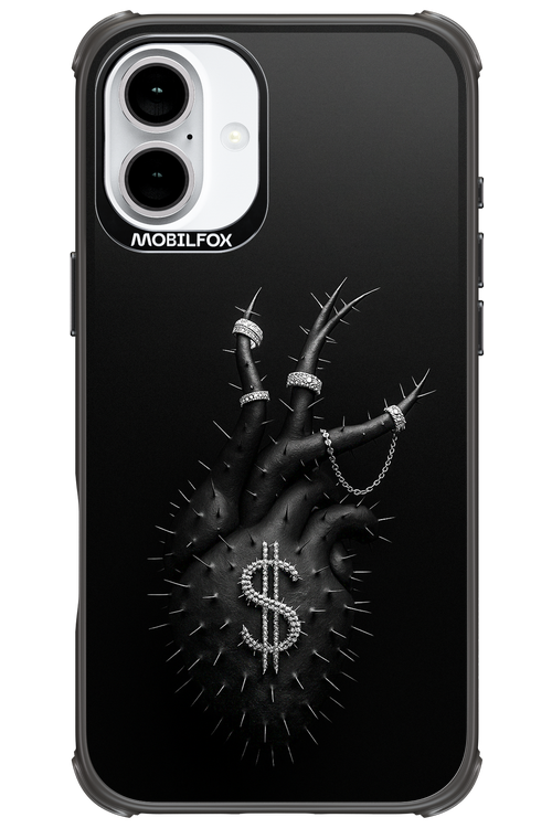 Black Heart - Apple iPhone 16 Plus