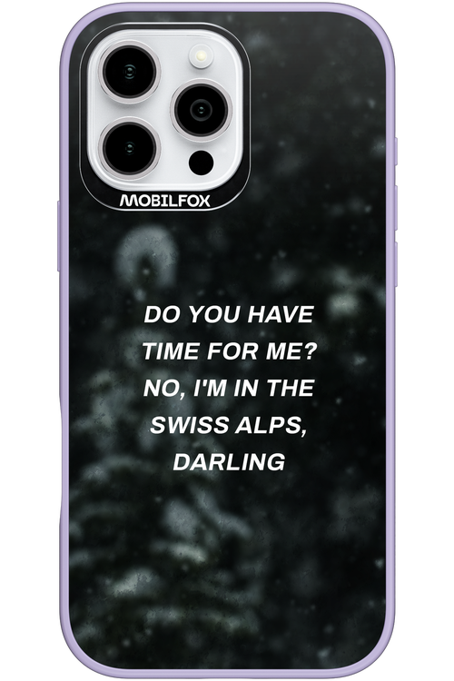 Swiss Alps - Apple iPhone 16 Pro Max