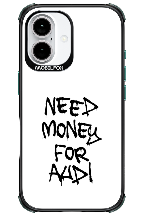 Need Money For Audi Black - Apple iPhone 16