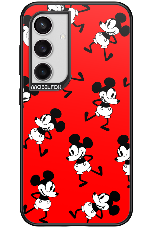 Iconic Mouse (red pattern) - Samsung Galaxy S24
