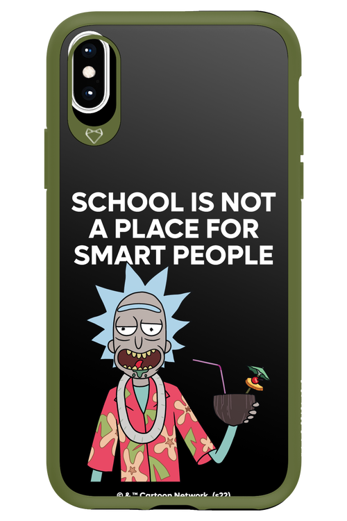 School is not for smart people - Apple iPhone X
