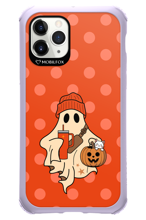 Ghost Girl (Orange) - Apple iPhone 11 Pro