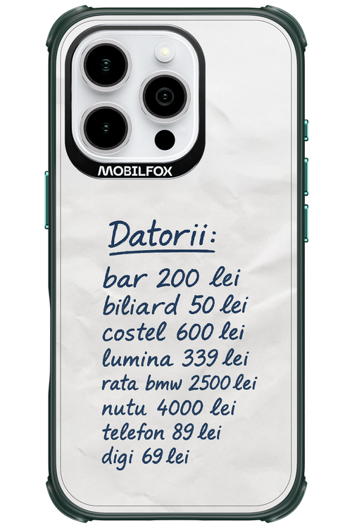 The List - Apple iPhone 16 Pro