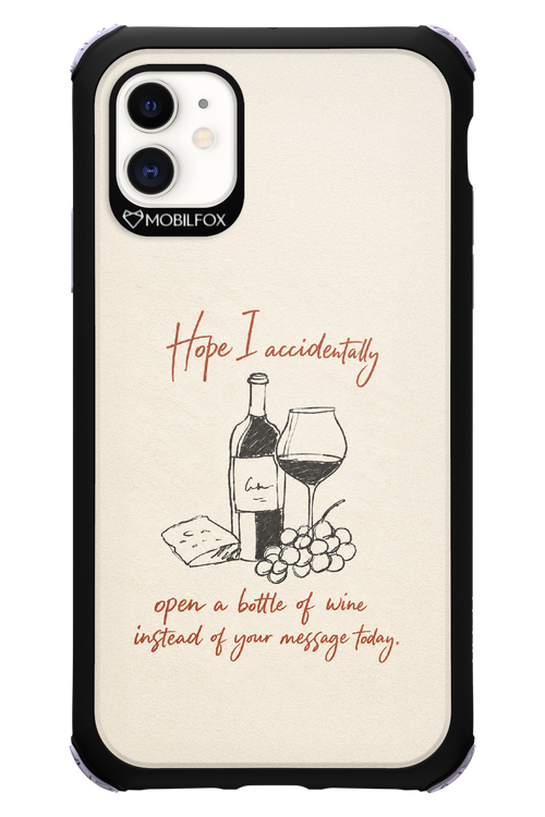 Bottle of wine 2.0 - Apple iPhone 11