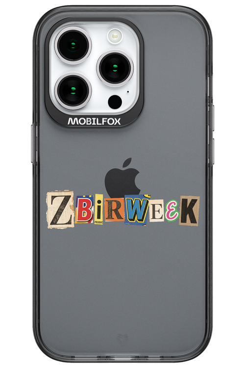 Zbirweek (transparent) 2.0 - Apple iPhone 15 Pro
