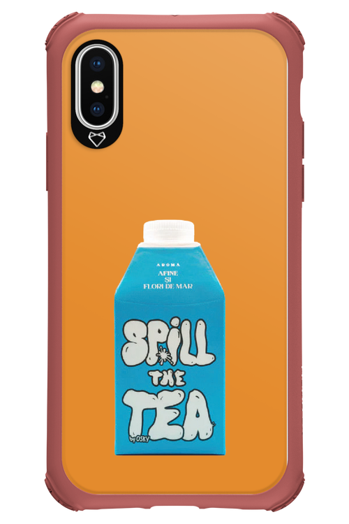 Blue Splash - Apple iPhone X