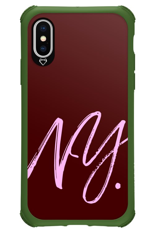 (Dark Blush) NY 2.0 - Apple iPhone X