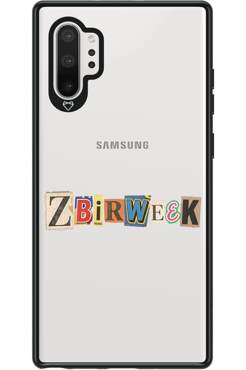 Zbirweek (transparent) 2.0 - Samsung Galaxy Note 10+