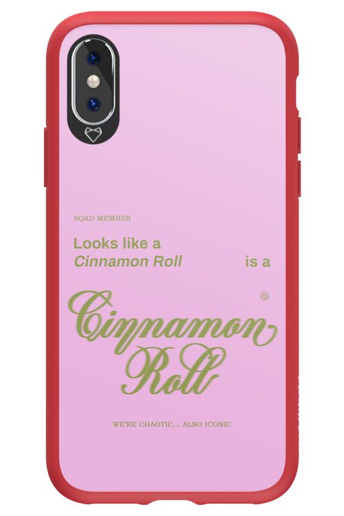 The Cinnamon Roll - Apple iPhone X