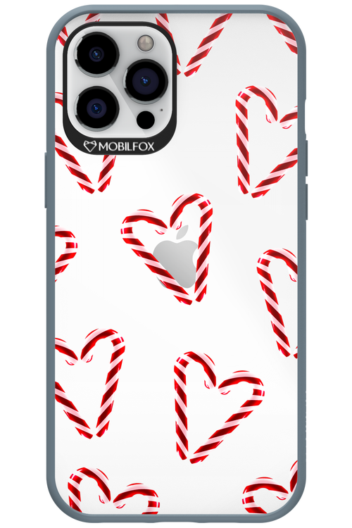 Candy Cane Hearts - Apple iPhone 12 Pro Max