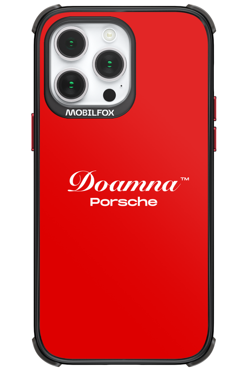 Doamna Porsche (red) - Apple iPhone 14 Pro Max