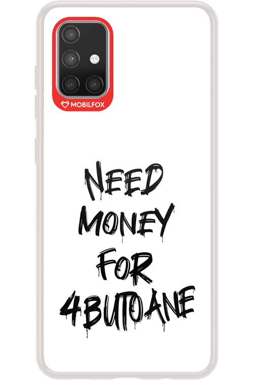 Need Money For Butoane Black - Samsung Galaxy A71