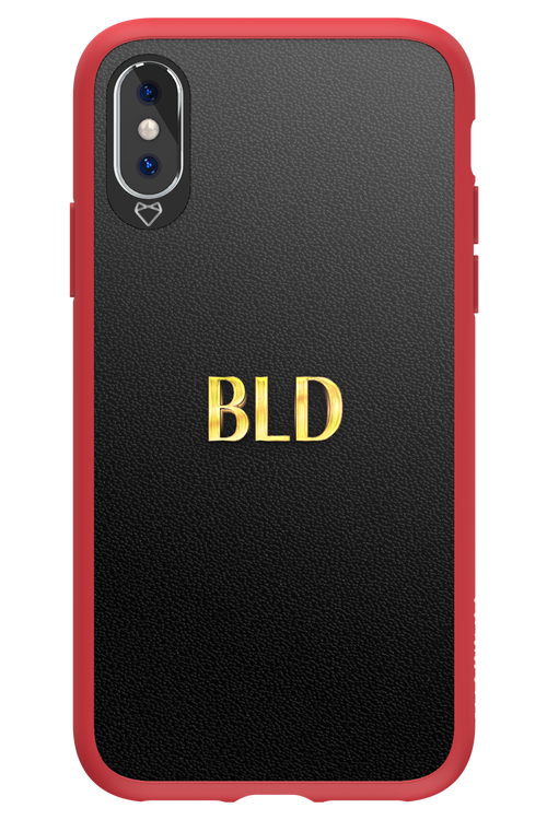 BLD GOLD LOGO - Apple iPhone XS