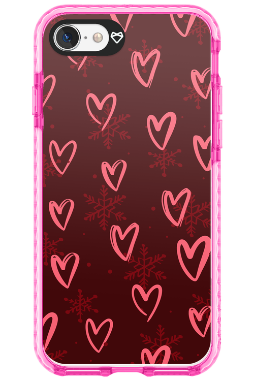 Christmas Hearts - Apple iPhone SE 2022