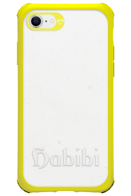Habibi White on White - Apple iPhone 8