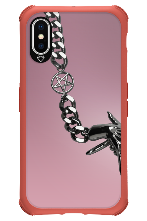 Chain stanga roz 2.0 - Apple iPhone XS
