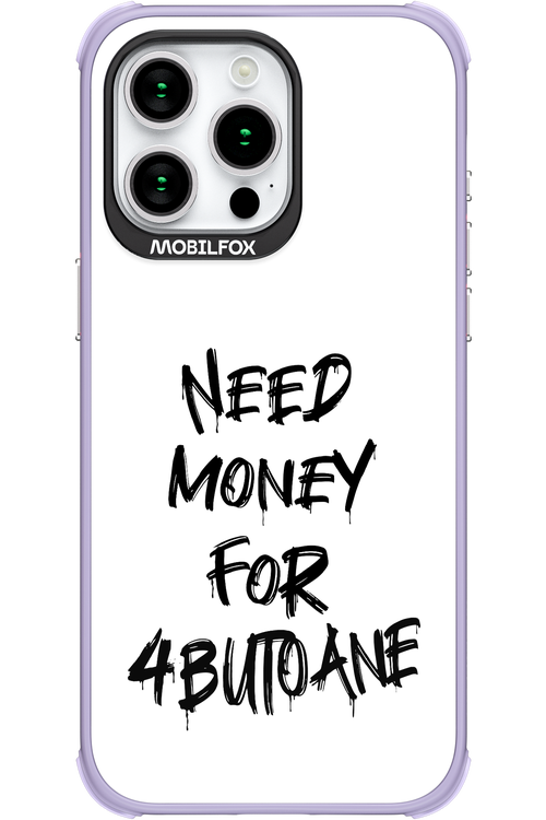 Need Money For Butoane Black - Apple iPhone 15 Pro Max